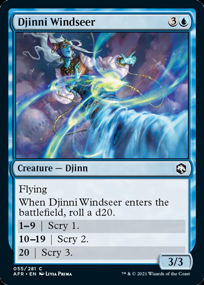 Djinni Windseer [Dungeons & Dragons: Adventures in the Forgotten Realms] | Eastridge Sports Cards & Games