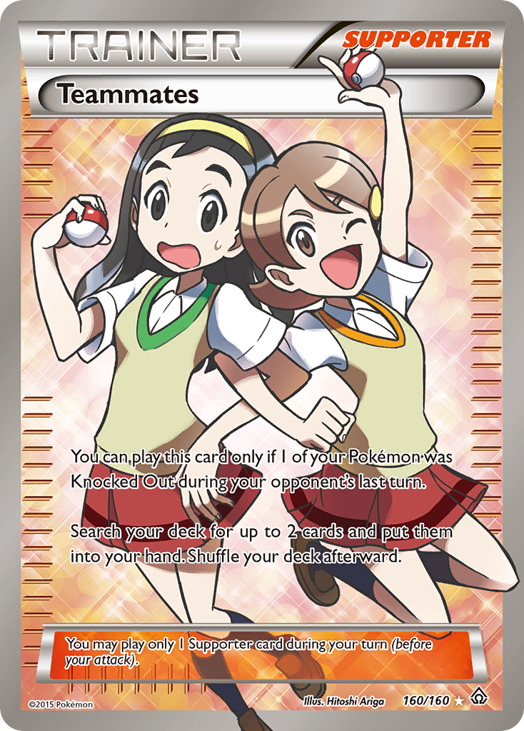 Teammates (160/160) [XY: Primal Clash] | Eastridge Sports Cards & Games