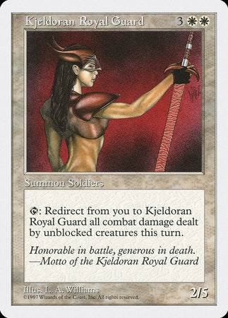 Kjeldoran Royal Guard [Fifth Edition] | Eastridge Sports Cards & Games