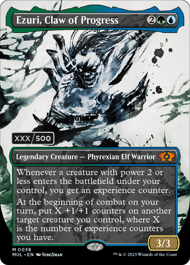 Ezuri, Claw of Progress (Serialized) [Multiverse Legends] | Eastridge Sports Cards & Games