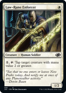 Law-Rune Enforcer [Jumpstart 2022] | Eastridge Sports Cards & Games
