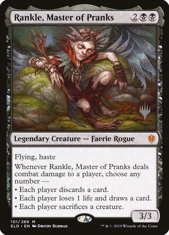 Rankle, Master of Pranks (Promo Pack) [Throne of Eldraine Promos] | Eastridge Sports Cards & Games