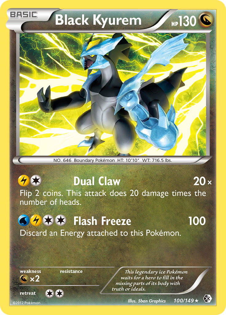 Black Kyurem (100/149) [Black & White: Boundaries Crossed] | Eastridge Sports Cards & Games