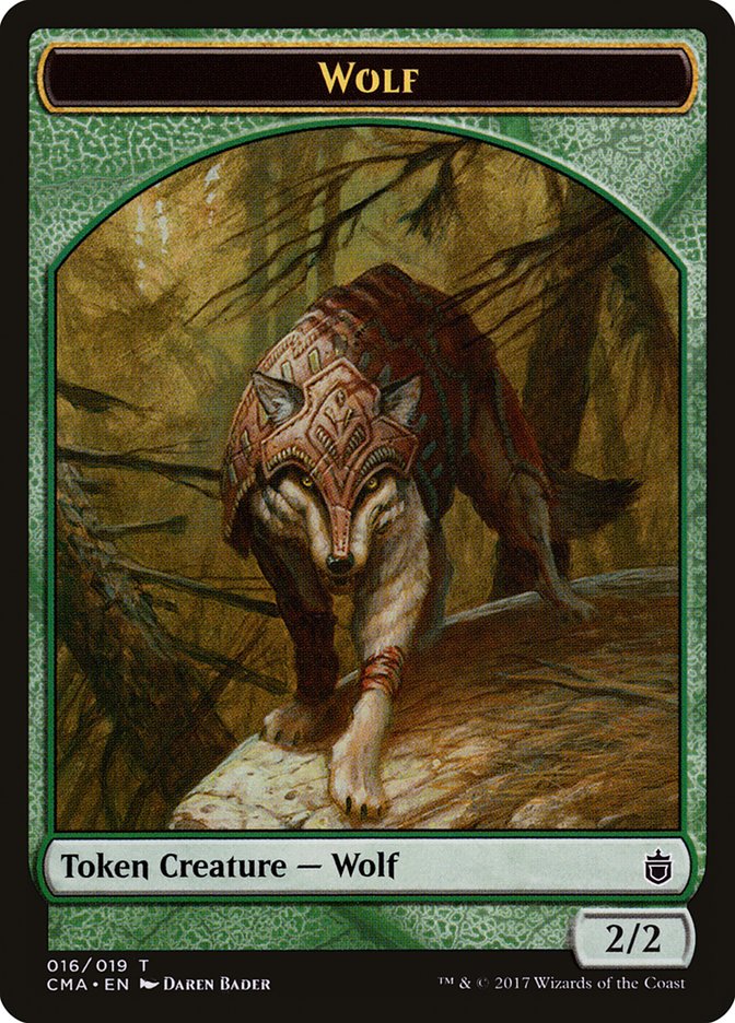 Wolf (016/019) [Commander Anthology Tokens] | Eastridge Sports Cards & Games