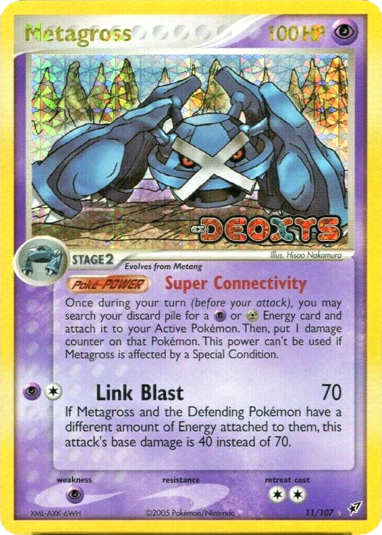 Metagross (11/107) (Stamped) [EX: Deoxys] | Eastridge Sports Cards & Games