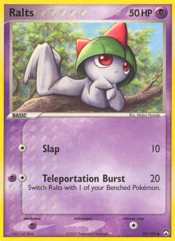 Ralts (59/108) [EX: Power Keepers] | Eastridge Sports Cards & Games