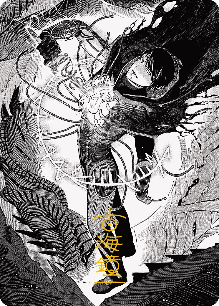 Jace, the Perfected Mind 2 Art Card (Gold-Stamped Signature) [Phyrexia: All Will Be One Art Series] | Eastridge Sports Cards & Games