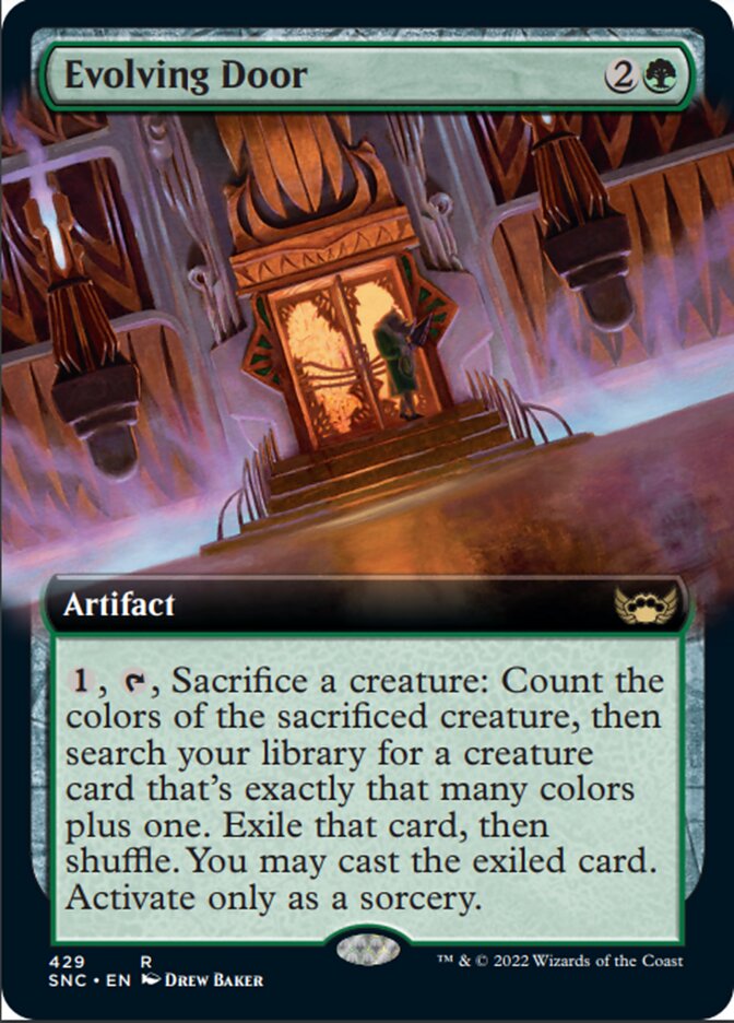 Evolving Door (Extended Art) [Streets of New Capenna] | Eastridge Sports Cards & Games