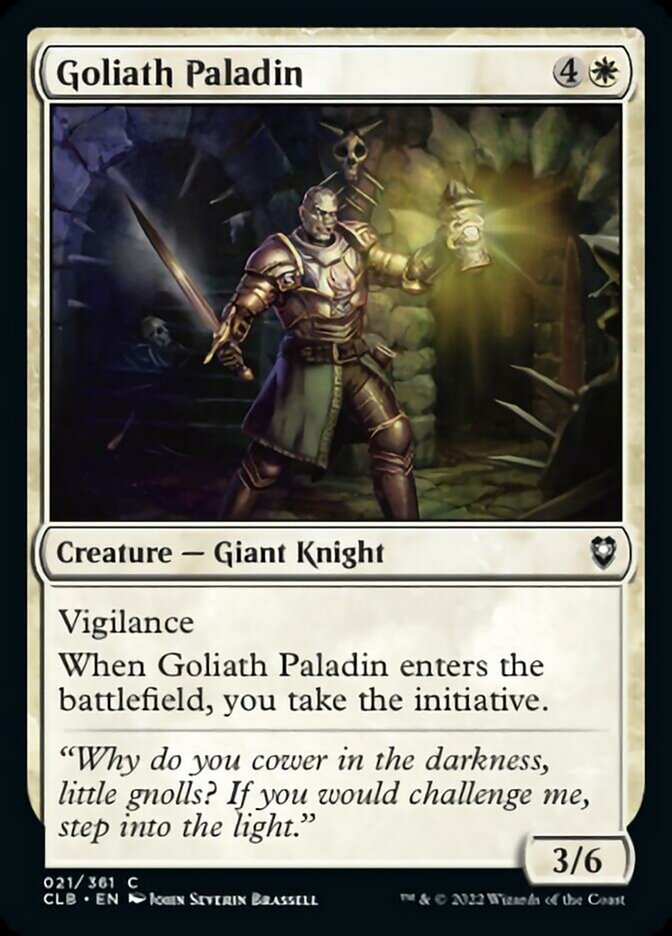 Goliath Paladin [Commander Legends: Battle for Baldur's Gate] | Eastridge Sports Cards & Games