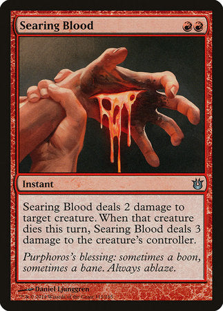 Searing Blood [Born of the Gods] | Eastridge Sports Cards & Games