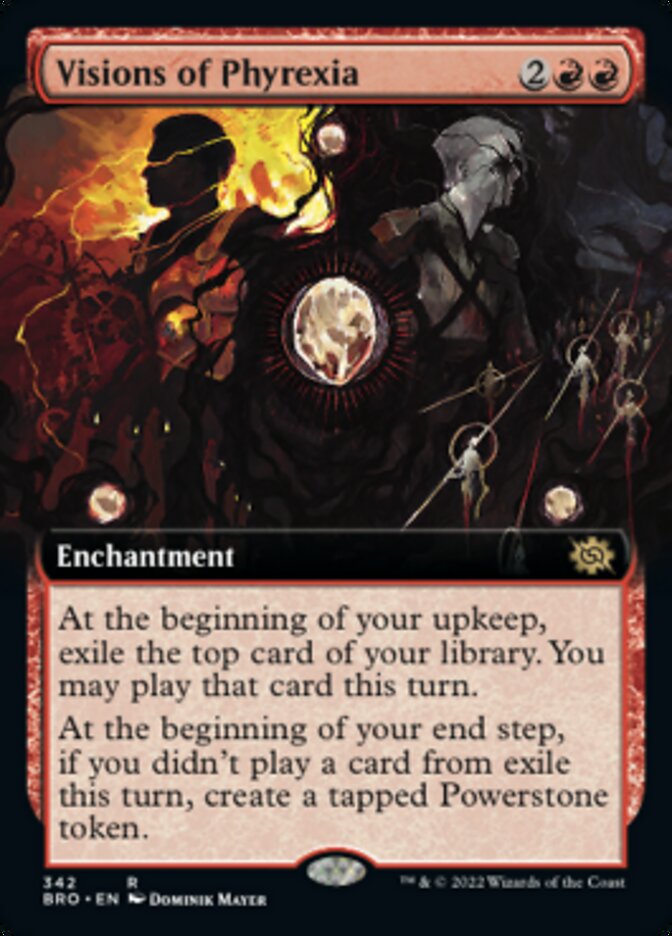 Visions of Phyrexia (Extended Art) [The Brothers' War] | Eastridge Sports Cards & Games