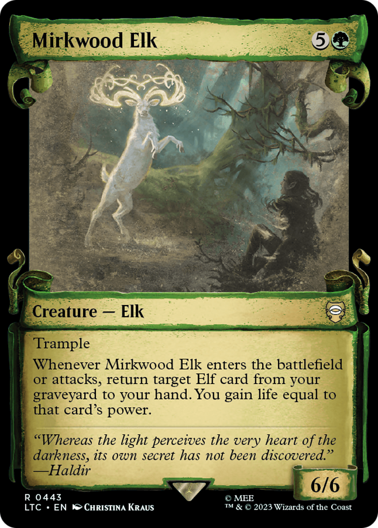 Mirkwood Elk [The Lord of the Rings: Tales of Middle-Earth Commander Showcase Scrolls] | Eastridge Sports Cards & Games