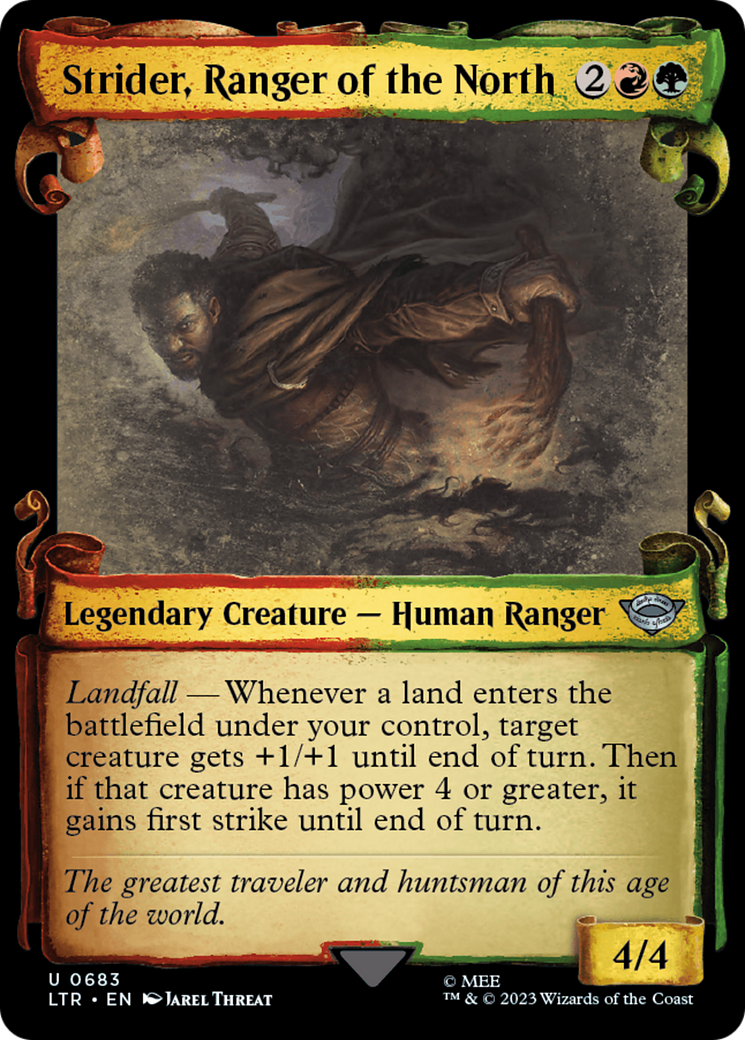 Strider, Ranger of the North [The Lord of the Rings: Tales of Middle-Earth Showcase Scrolls] | Eastridge Sports Cards & Games