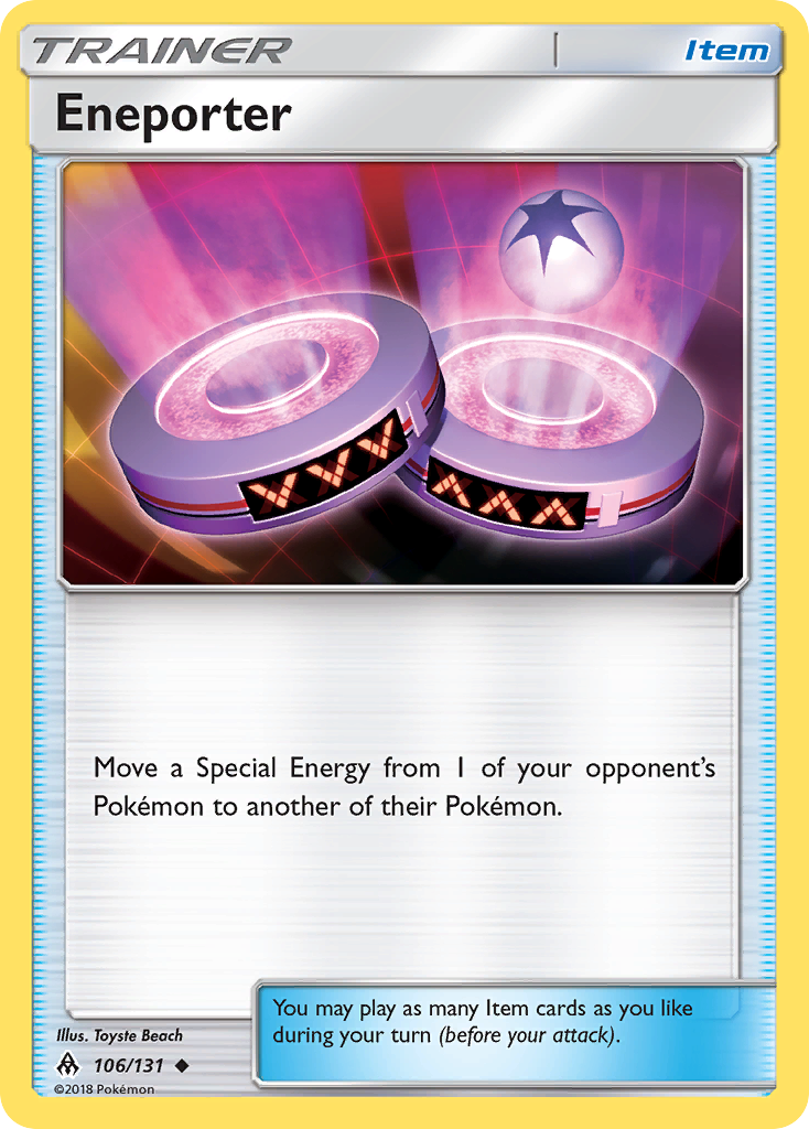 Eneporter (106/131) [Sun & Moon: Forbidden Light] | Eastridge Sports Cards & Games