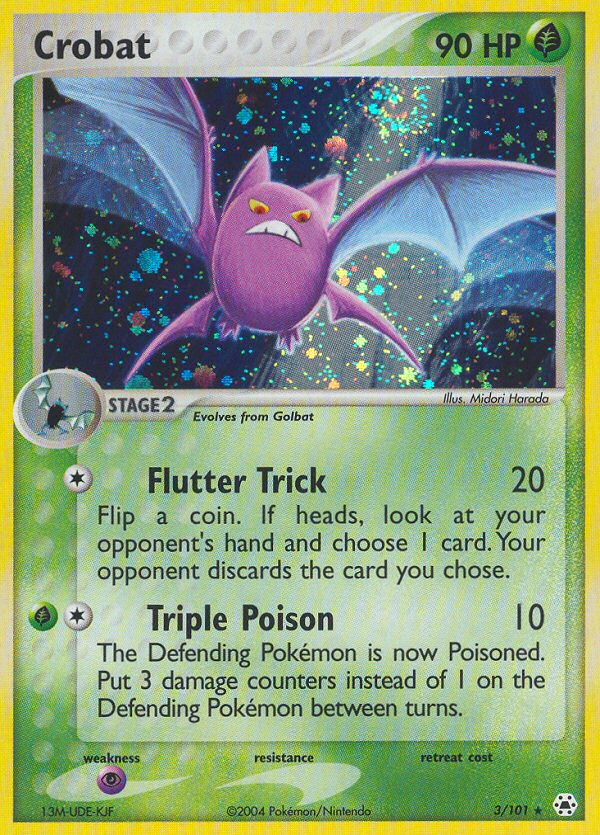 Crobat (3/101) [EX: Hidden Legends] | Eastridge Sports Cards & Games