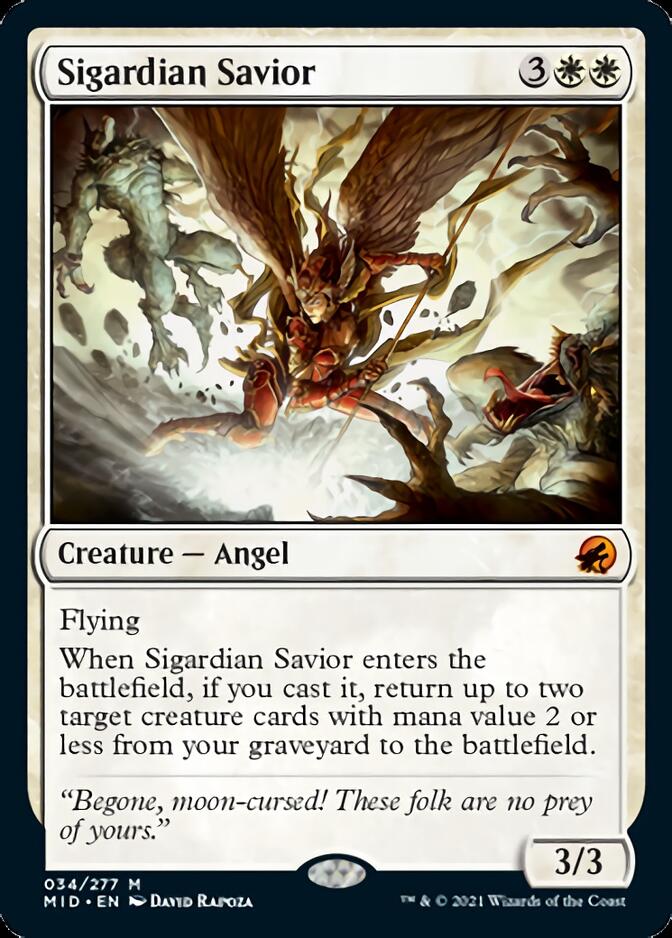 Sigardian Savior [Innistrad: Midnight Hunt] | Eastridge Sports Cards & Games