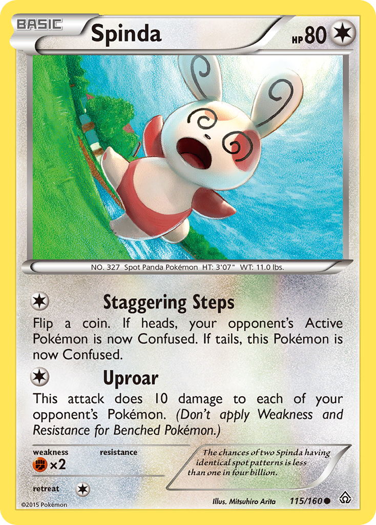 Spinda (115/160) [XY: Primal Clash] | Eastridge Sports Cards & Games