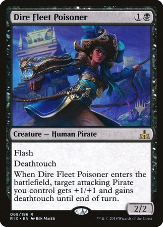 Dire Fleet Poisoner [Rivals of Ixalan Promos] | Eastridge Sports Cards & Games