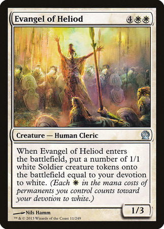 Evangel of Heliod [Theros] | Eastridge Sports Cards & Games