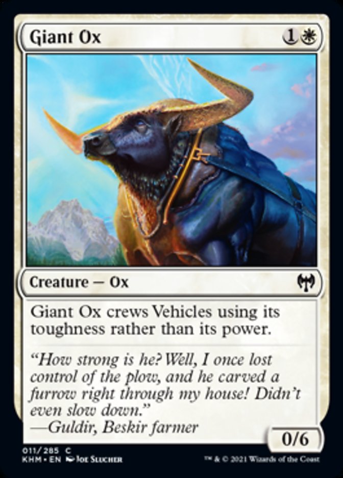 Giant Ox [Kaldheim] | Eastridge Sports Cards & Games