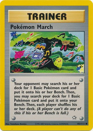 Pokemon March (102/111) [Neo Genesis Unlimited] | Eastridge Sports Cards & Games