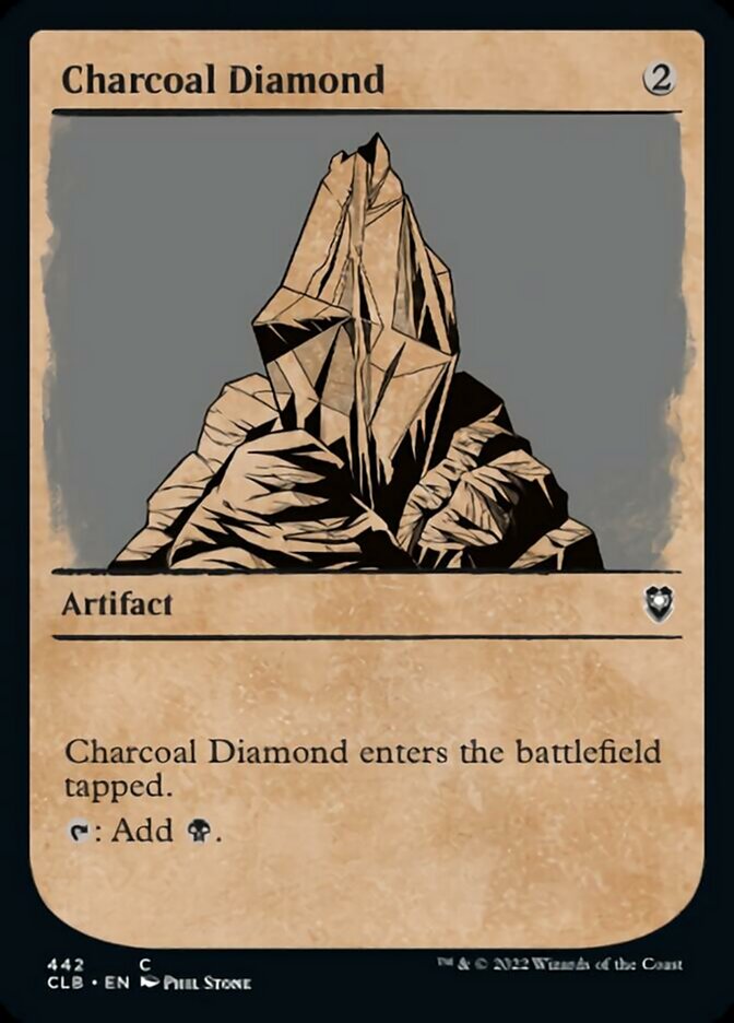 Charcoal Diamond (Showcase) [Commander Legends: Battle for Baldur's Gate] | Eastridge Sports Cards & Games