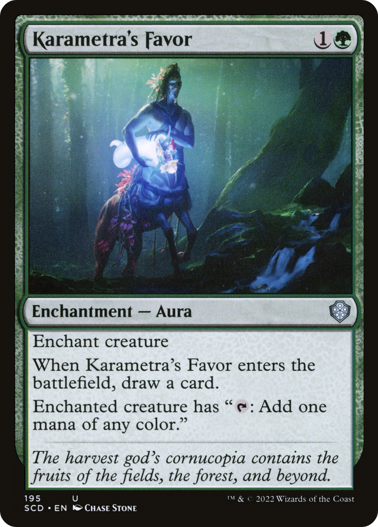 Karametra's Favor [Starter Commander Decks] | Eastridge Sports Cards & Games