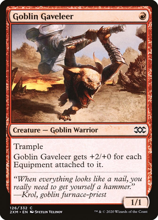 Goblin Gaveleer [Double Masters] | Eastridge Sports Cards & Games
