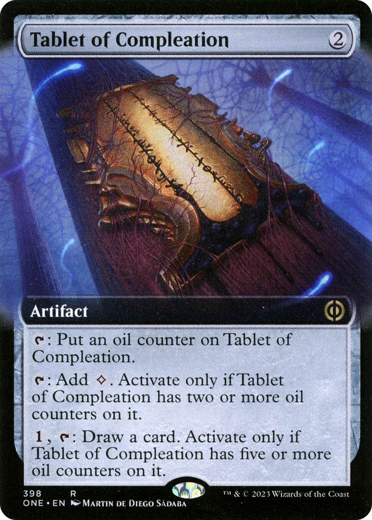 Tablet of Compleation (Extended Art) [Phyrexia: All Will Be One] | Eastridge Sports Cards & Games