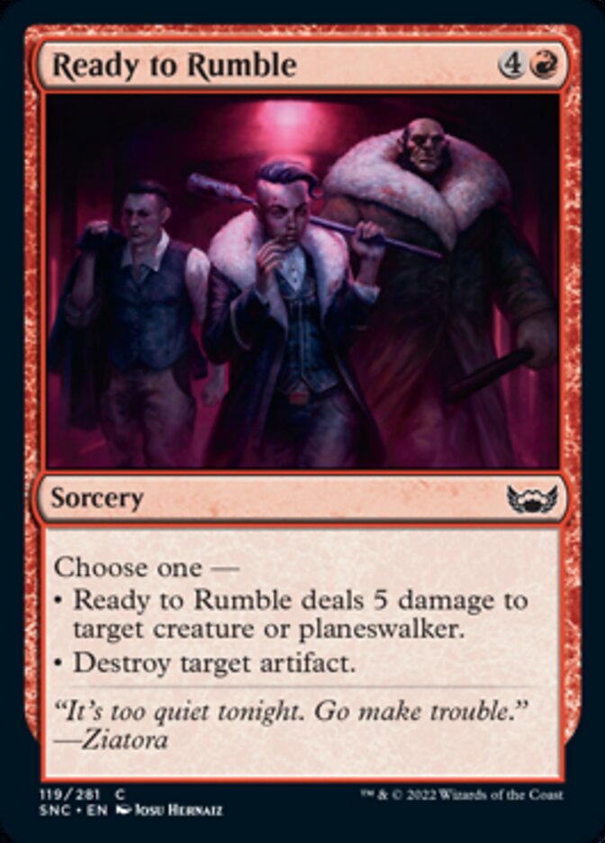 Ready to Rumble [Streets of New Capenna] | Eastridge Sports Cards & Games