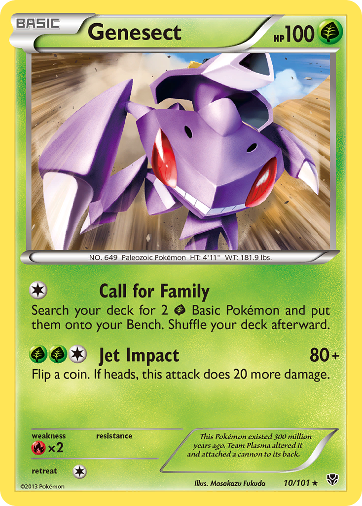 Genesect (10/101) [Black & White: Plasma Blast] | Eastridge Sports Cards & Games