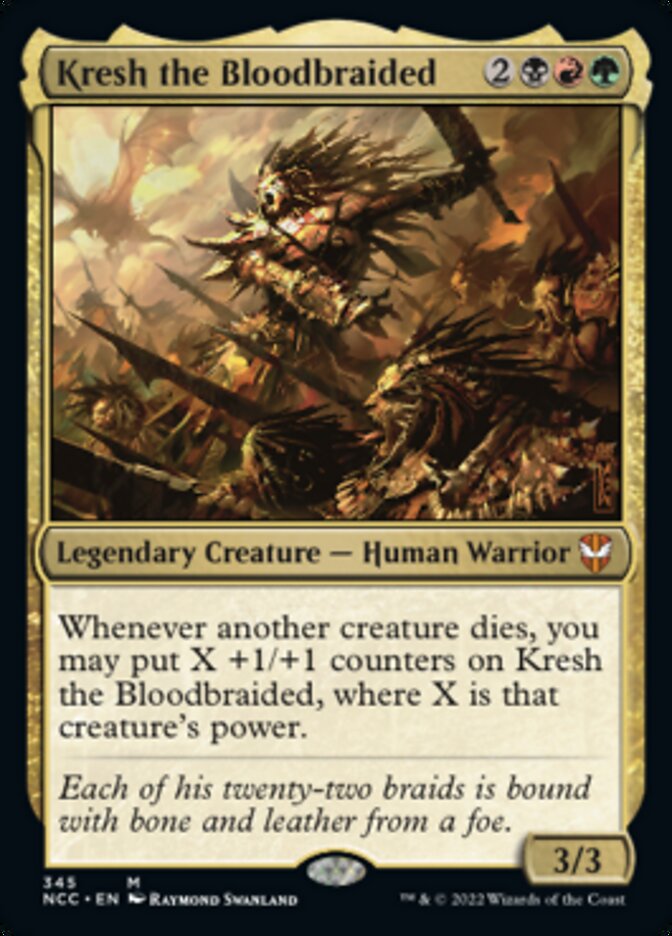 Kresh the Bloodbraided [Streets of New Capenna Commander] | Eastridge Sports Cards & Games