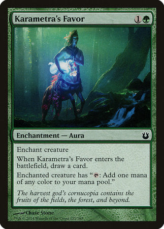 Karametra's Favor [Born of the Gods] | Eastridge Sports Cards & Games