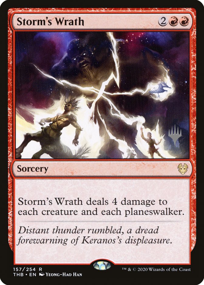 Storm's Wrath  (Promo Pack) [Theros Beyond Death Promos] | Eastridge Sports Cards & Games