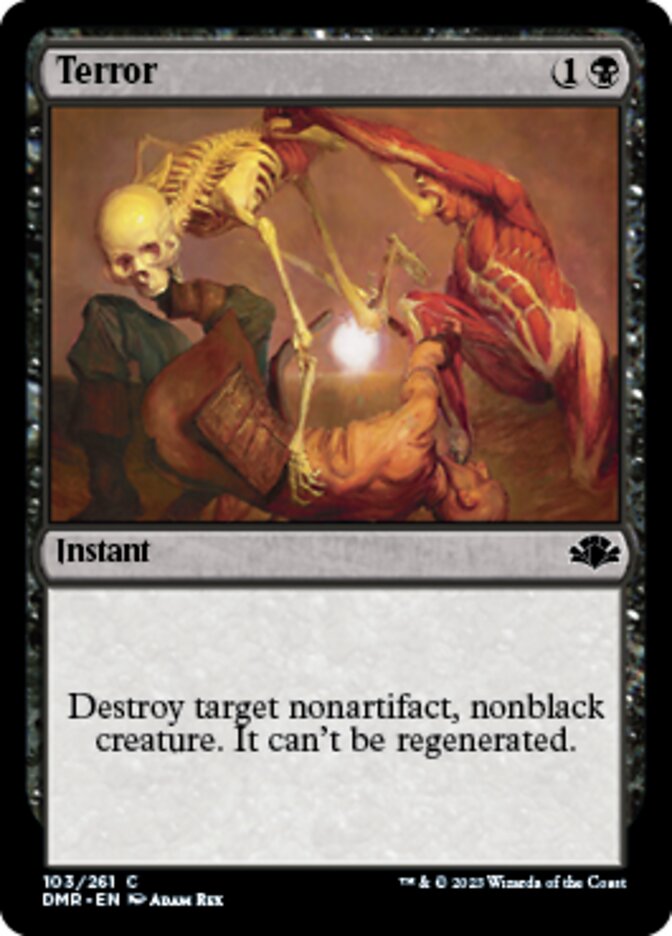 Terror [Dominaria Remastered] | Eastridge Sports Cards & Games