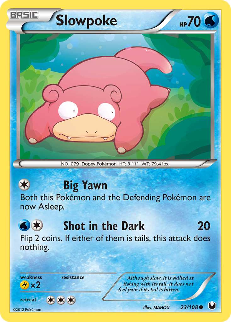 Slowpoke (23/108) [Black & White: Dark Explorers] | Eastridge Sports Cards & Games