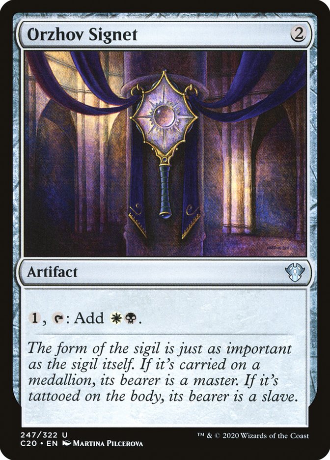 Orzhov Signet [Commander 2020] | Eastridge Sports Cards & Games