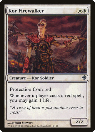 Kor Firewalker [Worldwake] | Eastridge Sports Cards & Games