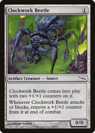 Clockwork Beetle [Mirrodin] | Eastridge Sports Cards & Games