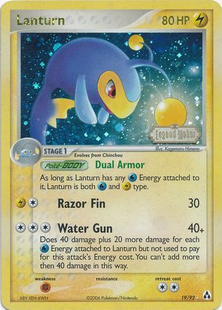 Lanturn (19/92) (Stamped) [EX: Legend Maker] | Eastridge Sports Cards & Games