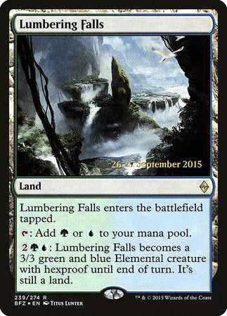 Lumbering Falls [Battle for Zendikar Promos] | Eastridge Sports Cards & Games