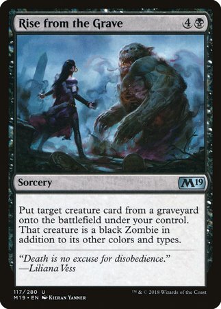 Rise from the Grave [Core Set 2019] | Eastridge Sports Cards & Games