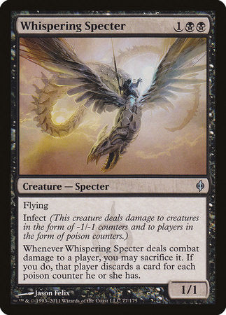 Whispering Specter [New Phyrexia] | Eastridge Sports Cards & Games