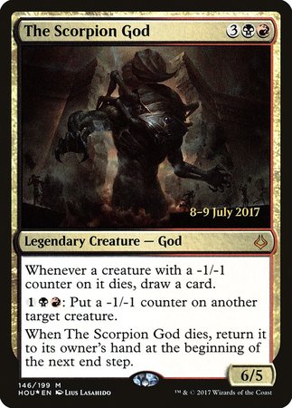 The Scorpion God [Hour of Devastation Promos] | Eastridge Sports Cards & Games