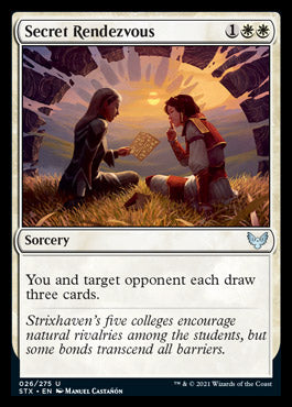 Secret Rendezvous [Strixhaven: School of Mages] | Eastridge Sports Cards & Games