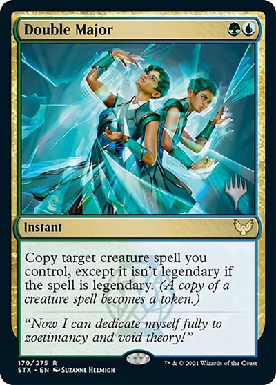 Double Major (Promo Pack) [Strixhaven: School of Mages Promos] | Eastridge Sports Cards & Games