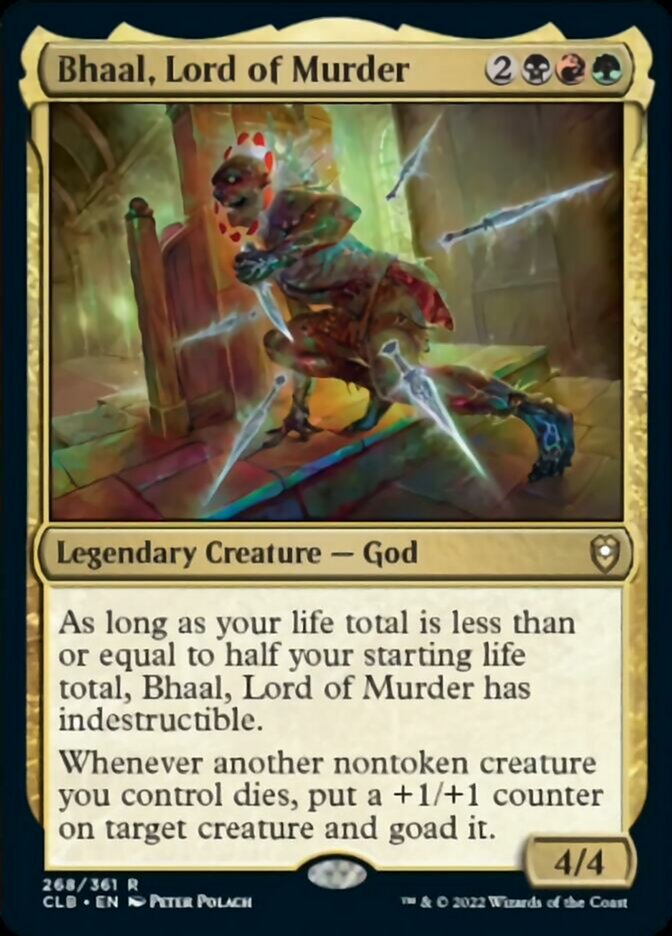 Bhaal, Lord of Murder [Commander Legends: Battle for Baldur's Gate] | Eastridge Sports Cards & Games