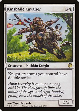 Kinsbaile Cavalier [Duel Decks: Knights vs. Dragons] | Eastridge Sports Cards & Games