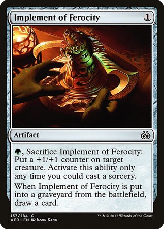 Implement of Ferocity [Aether Revolt] | Eastridge Sports Cards & Games