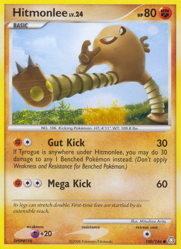 Hitmonlee (100/146) [Diamond & Pearl: Legends Awakened] | Eastridge Sports Cards & Games